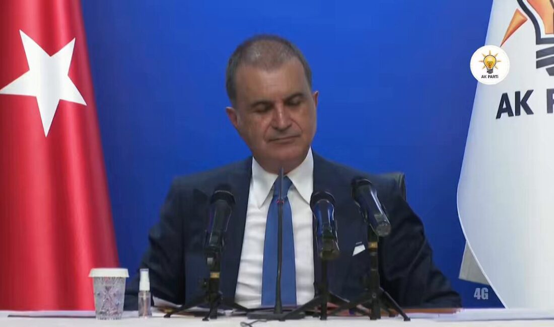 AK Parti Genel Başkan Yardımcısı ve Parti Sözcüsü Ömer Çelik,