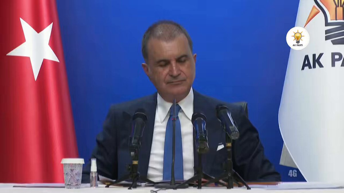 AK Parti Genel Başkan Yardımcısı ve Parti Sözcüsü Ömer Çelik,