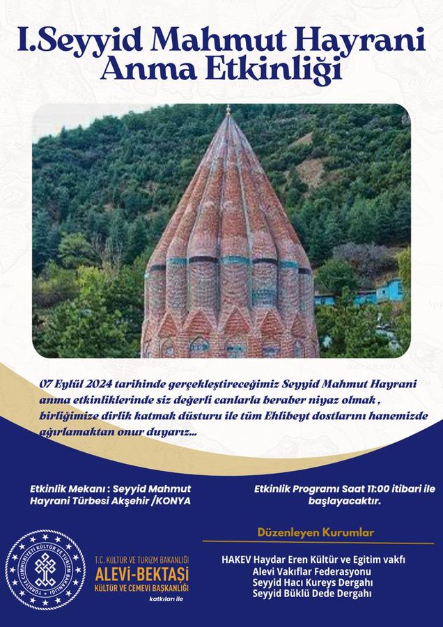 Alevi-Bektaşi Kültürü ve Cemevi Başkanlığı, Alevi Vakıfları Federasyonu ve çeşitli