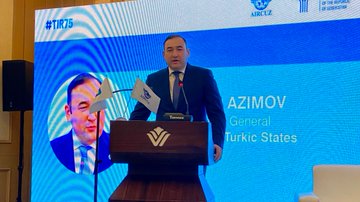 Türk Devletleri Teşkilatı (TDT) heyeti, Genel Sekreter Yardımcısı Mirvokhid Azimov