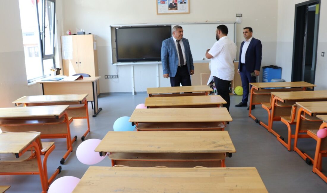 Eğitim kurumlarının yeni dönem hazırlıkları tamamlandı. İl Milli Eğitim Müdürü