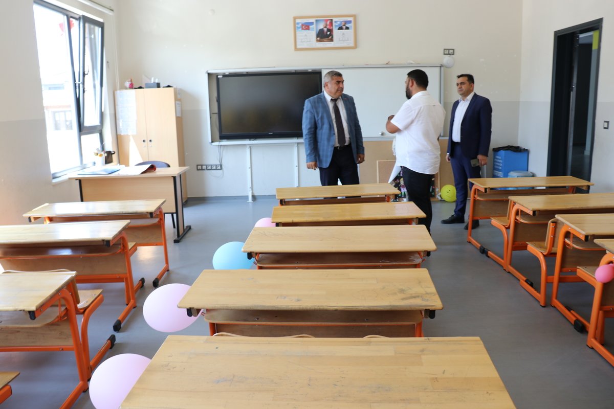 Eğitim kurumlarının yeni dönem hazırlıkları tamamlandı. İl Milli Eğitim Müdürü