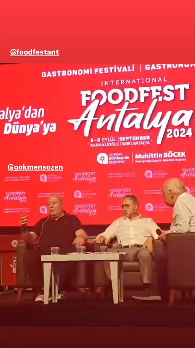TURIZOOM Yönetim Kurulu Başkanı Ali Can Aksu, düzenlenen International Food