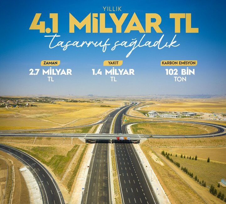 Ulaştırma ve Altyapı Bakanı Abdulkadir Uraloğlu, Ankara - Niğde Otoyolu'nun