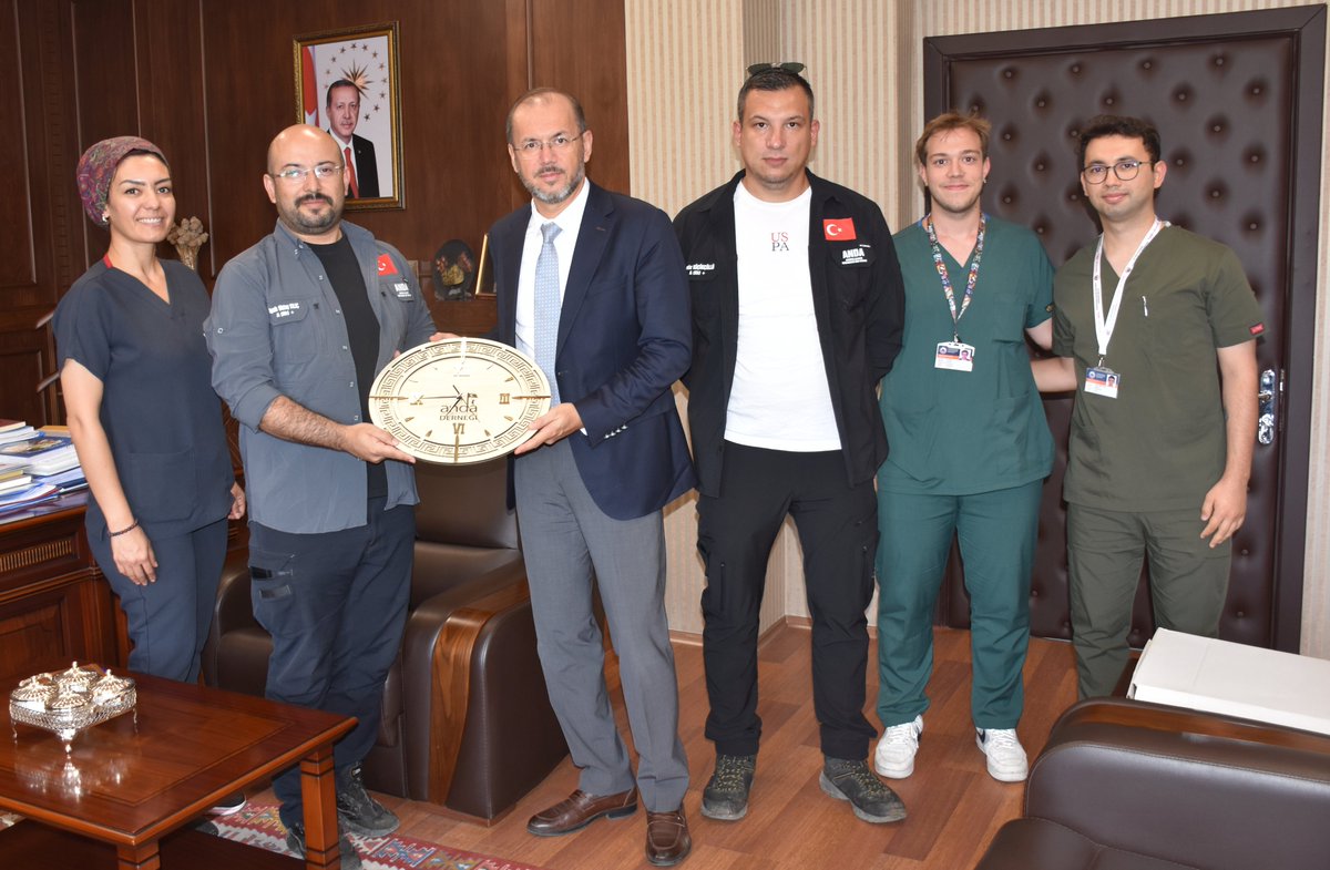 Afyonkarahisar'da, Rektör Prof. Dr. Nurullah Okumuş, ANDA Eğitim, Araştırma, Yardımlaşma