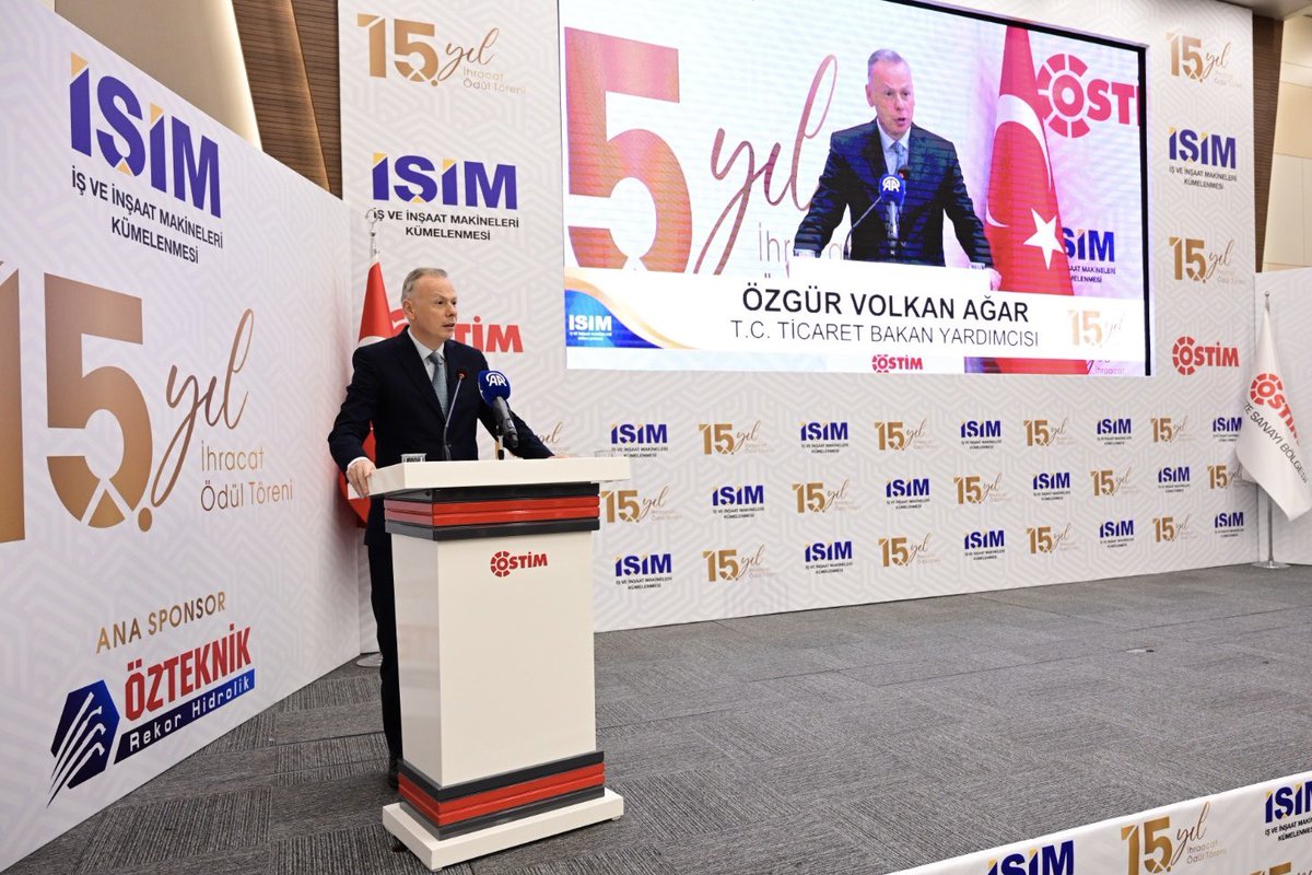 İş ve İş Makinaları Kümesi (İŞİM) tarafından düzenlenen 2023 İhracat