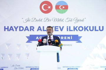 Kahramanmaraş'ta, Haydar Aliyev İlkokulu'nun açılış töreni gerçekleştirildi. Törene, Türkiye'nin Millî