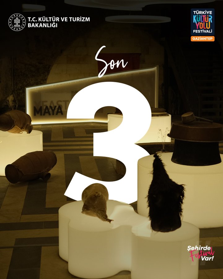 Gaziantep, kültür, sanat ve gastronomi dolu bir festivalle hareketleniyor. Son