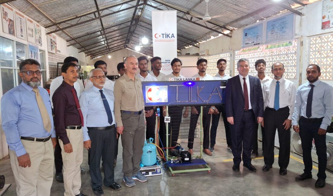 Türk İşbirliği ve Koordinasyon Ajansı (TİKA), Sri Lanka'da mesleki eğitimi