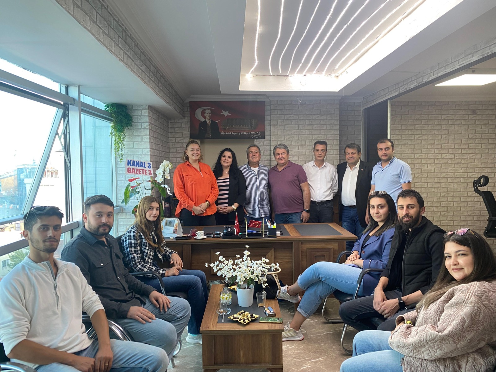 Afyon Basın Cemiyeti liderleri, Afyonşehir Gazetesi’nin yayın hayatındaki bir başka