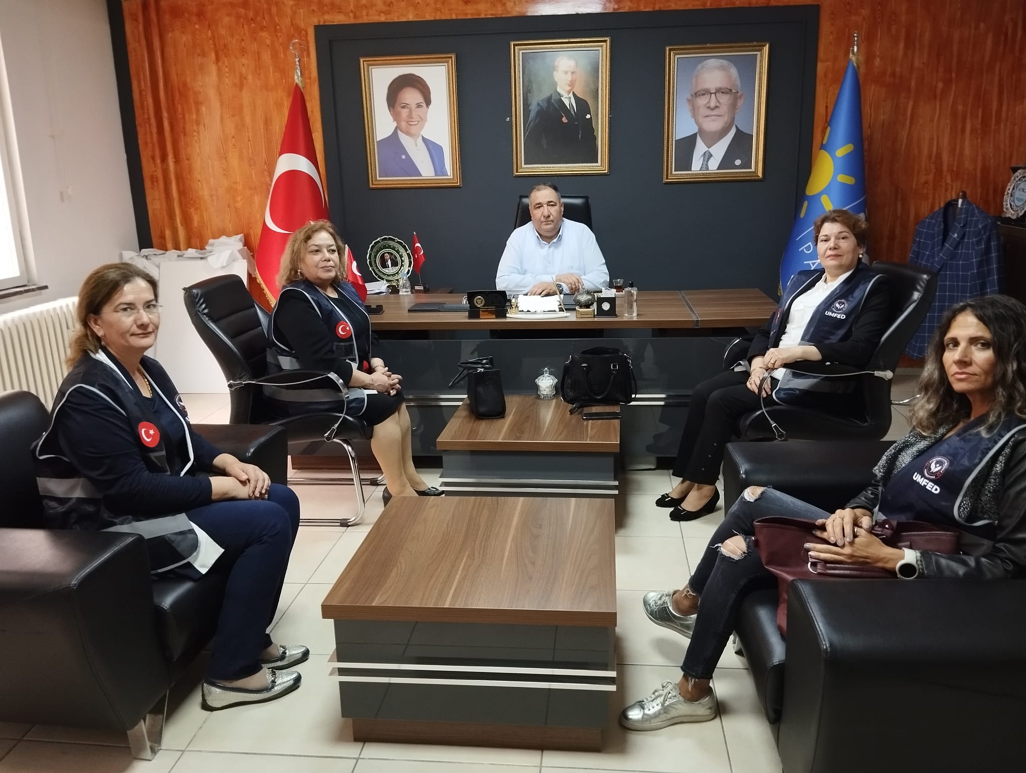 İYİ Parti Afyonkarahisar İl Başkanı Muhammet Mısırlıoğlu’nu ziyaret eden Uyuşturucu