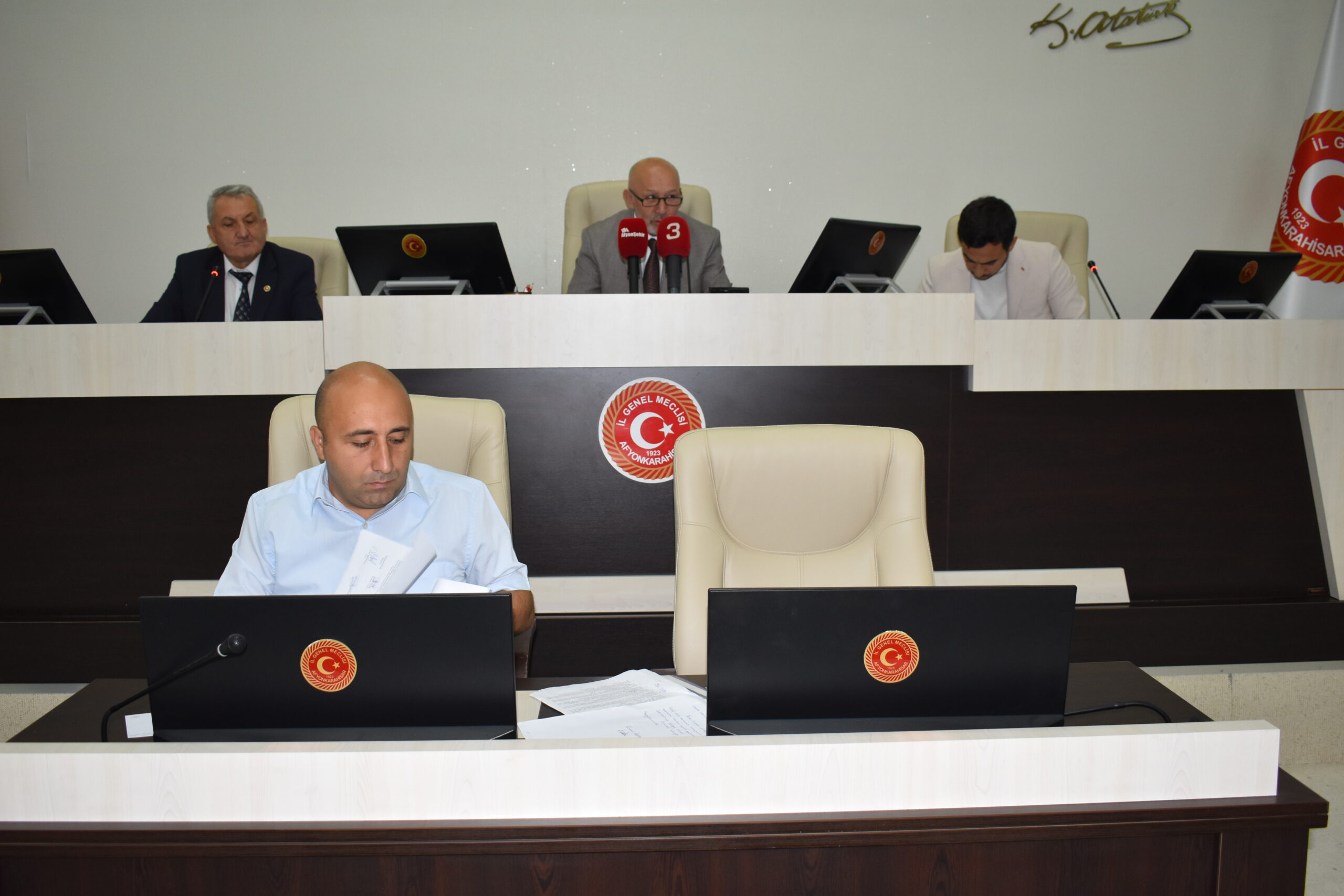Afyonkarahisar İl Genel Meclisi eylül ayı toplantısının son oturumu Mehmet