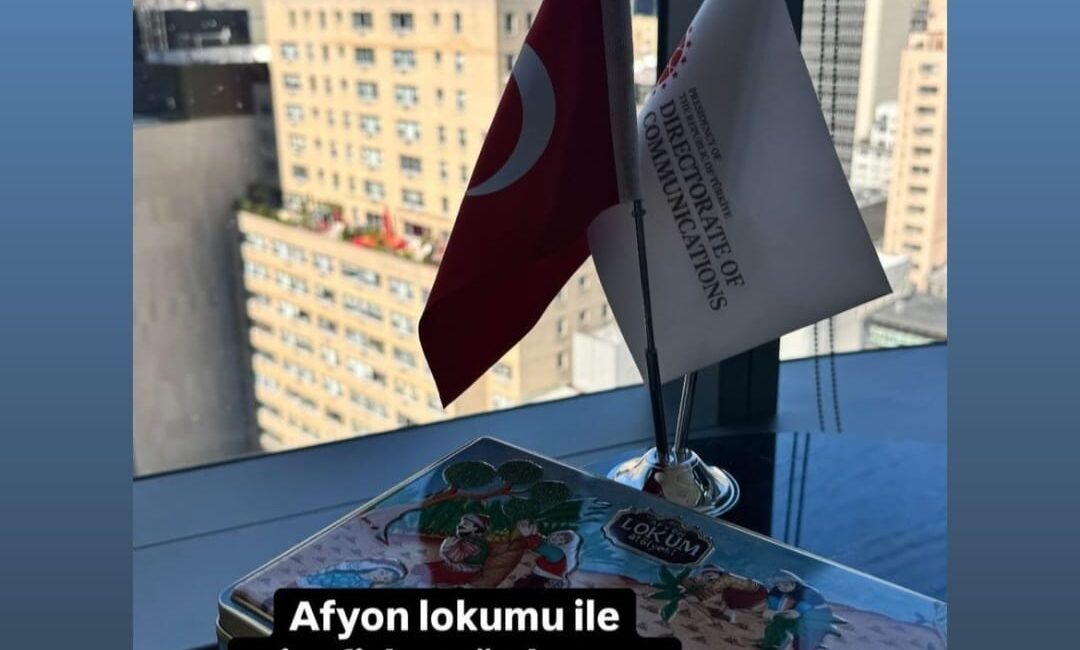 Afyon Lokumu Türkevi’nde Afyon lokumu Türkevi’nde. Cumhurbaşkanı Recep Tayyip Erdoğan’ın New York’ta Birleşmiş