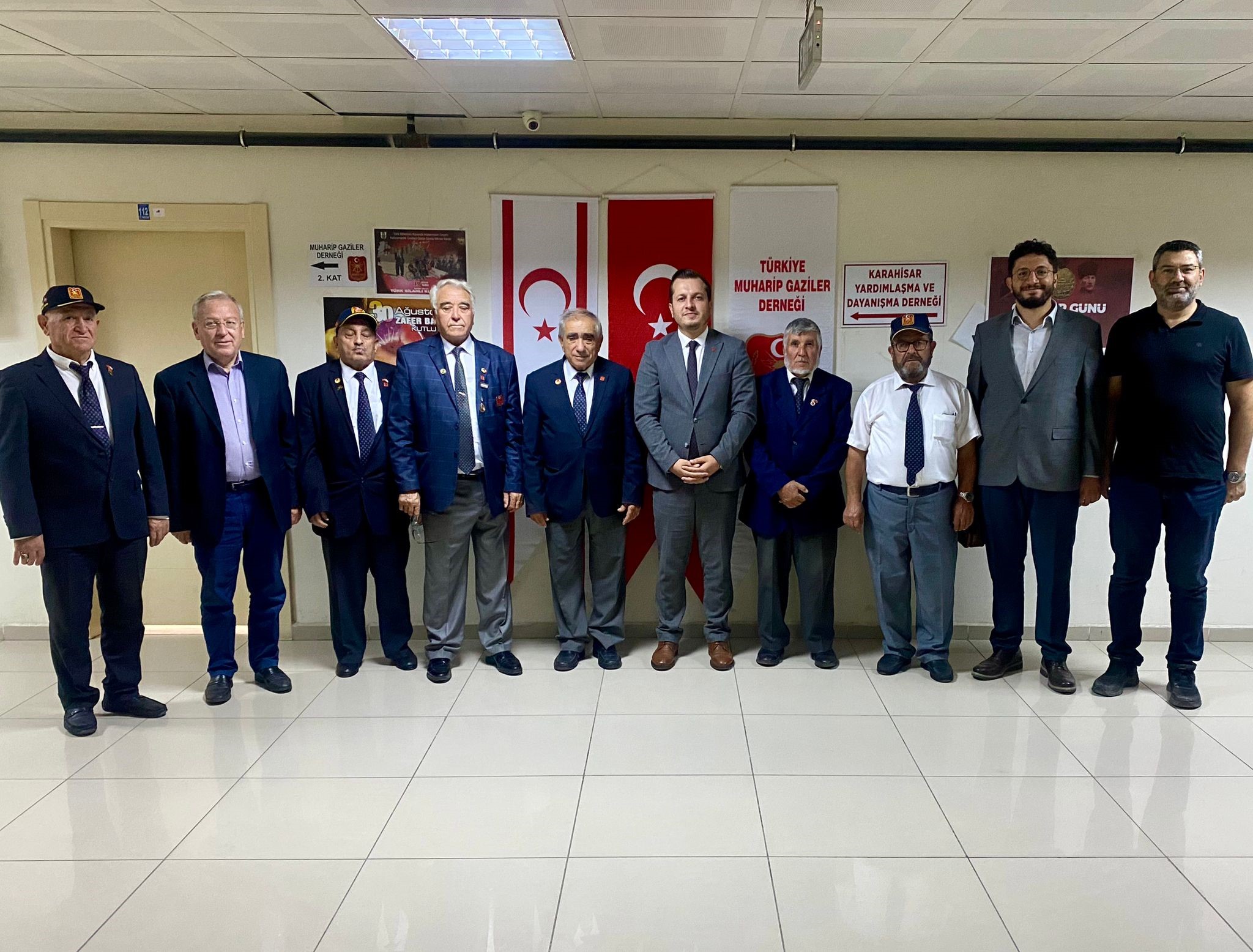 
Saadet Partisi İl Başkanı Beytullah Karataş ve beraberindeki İl Başkan