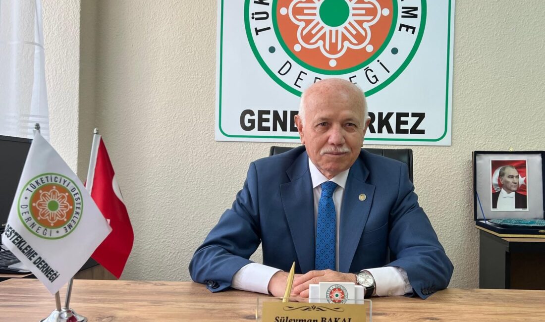 Eskişehir Tüketici Destekleme Derneği(TÜKDES) Genel Başkanı Süleyman Bakal çeşme suyundaki