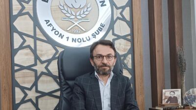 Eğitim Bir Sen Afyonkarahisar Şube Başkanı Mustafa Arslan, 12 Eylül