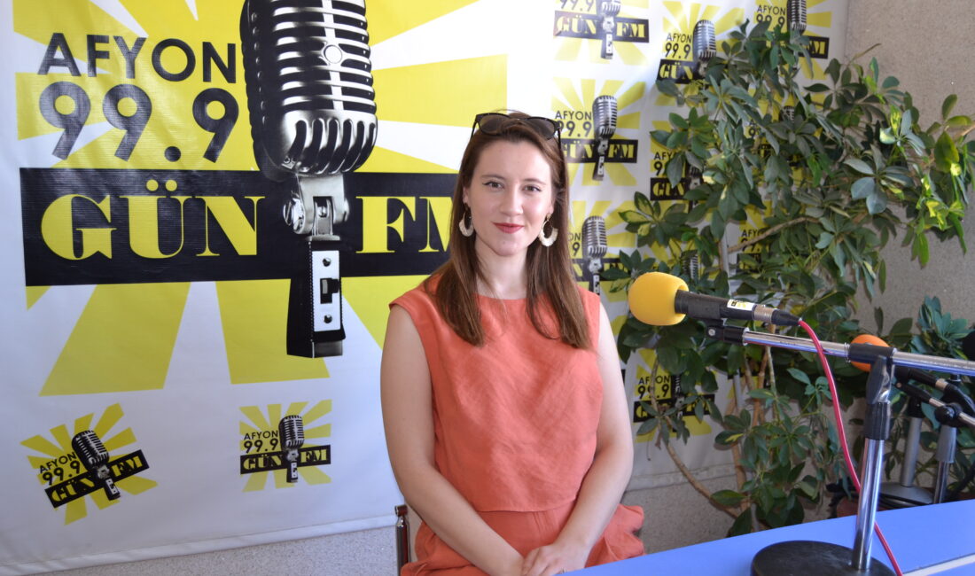 Gün FM’e konuk olan Alo Diyet Afyon Şube Yöneticisi Beyza