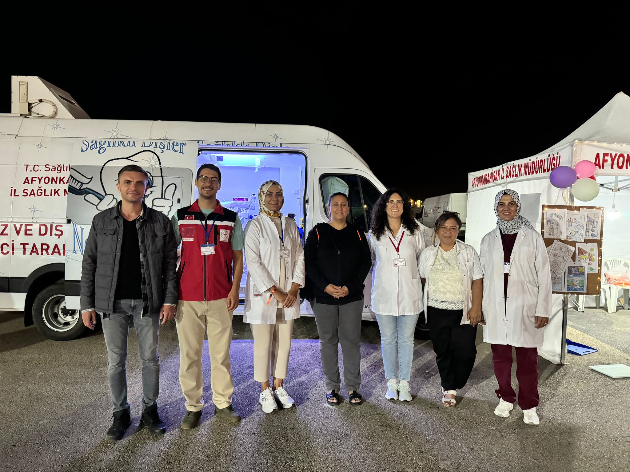 2024 Afyonkarahisar Motofest etkinliğinde, İl Sağlık Müdürlüğü Halk Sağlığı Hizmetleri