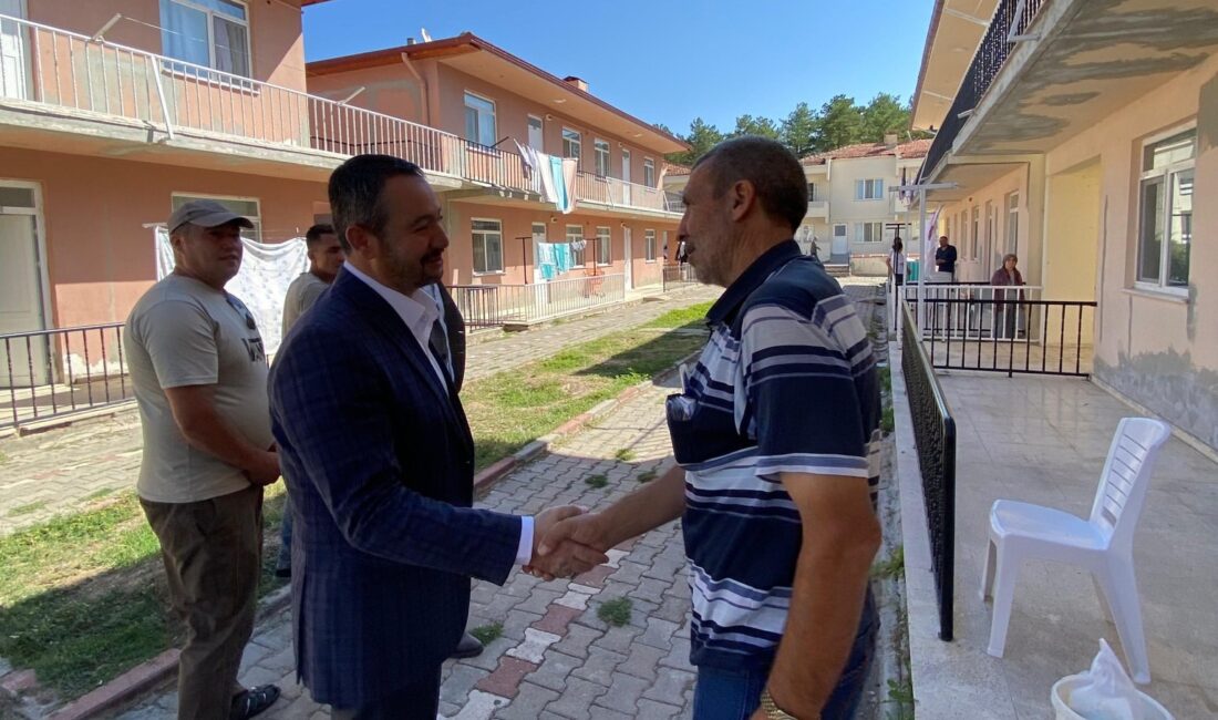 Sandıklı Belediye Başkanı Adnan Öztaş, Hüdai Kaplıcalarında sürdürülen bakım ve