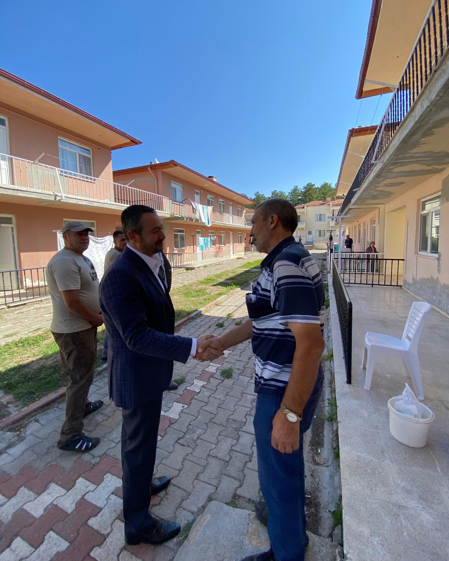 Sandıklı Belediye Başkanı Adnan Öztaş, Hüdai Kaplıcalarında sürdürülen bakım ve