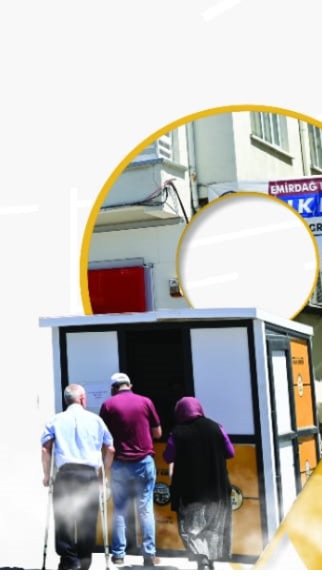 Emirdağ Belediyesi’nin vatandaşlarına sunduğu Halk Ekmek büfeleri, uygun fiyatlı ekmekleriyle
