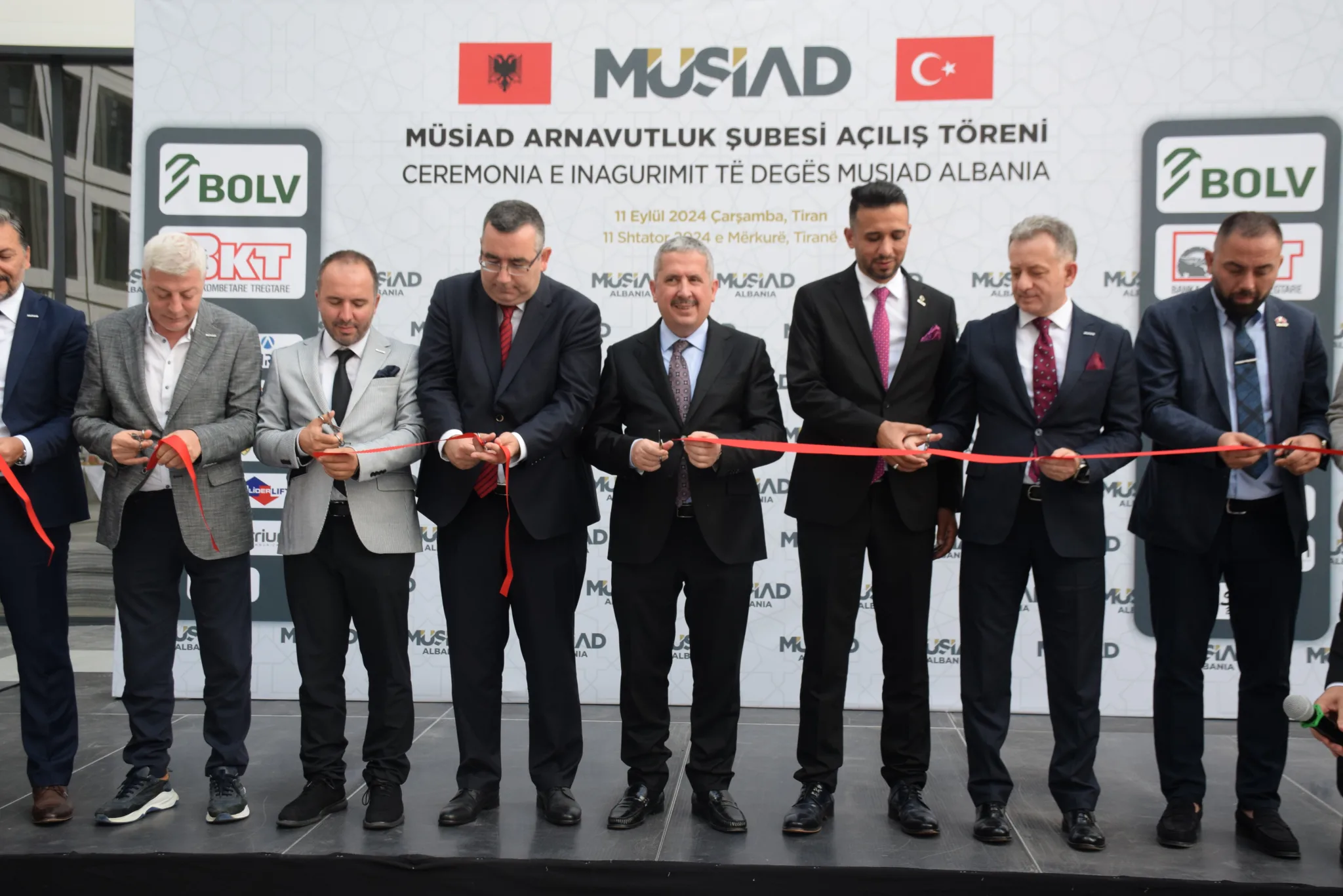 Müstakil Sanayici ve İşadamları Derneği (MÜSİAD), Arnavutluk’ta yeni bir şube