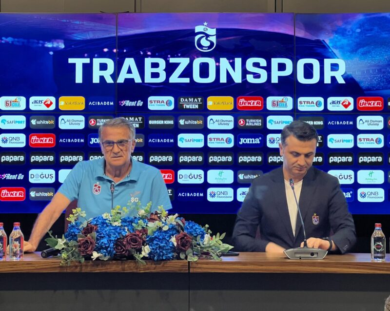 Trabzonspor Teknik Direktörü Şenol Güneş, Başkan Ertuğrul Doğan’ın takımla ilgili