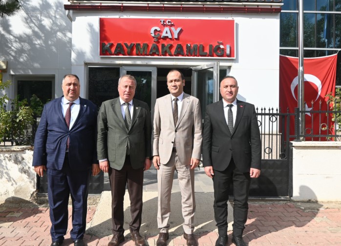 İYİ Parti heyeti Çay Kaymakamlığı’nı ziyaret etti. İYİ Parti Afyonkarahisar