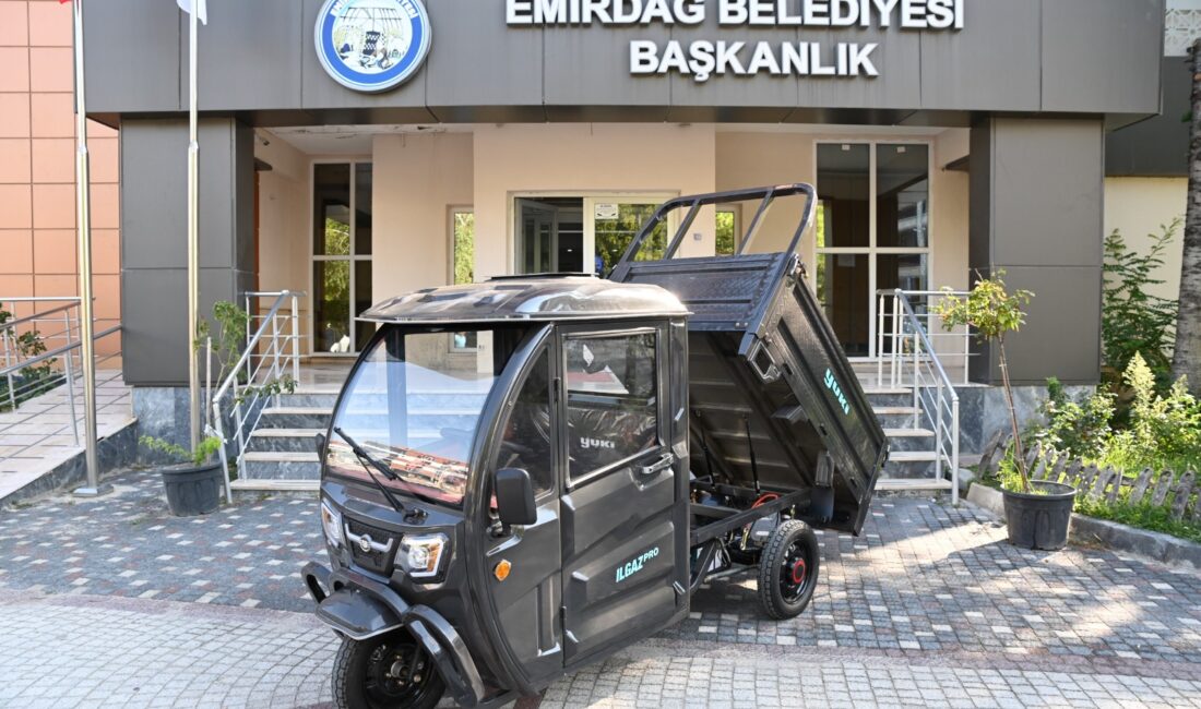Emirdağ Belediyesi, hayırsever vatandaşların katkılarıyla elektrikli araç filosunu genişletmeye devam