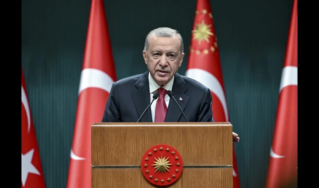 Cumhurbaşkanı Recep Tayyip Erdoğan, Cumhurbaşkanlığı Kabinesi Toplantısı sonrasında önemli açıklamalarda