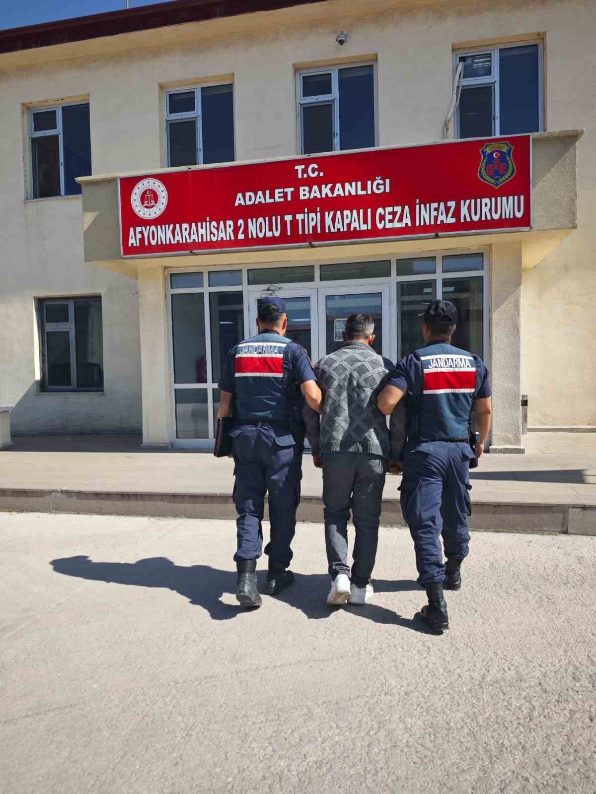 Afyonkarahisar’da kasten yaralama suçundan 5 yıl hapis cezası bulunan şahıs