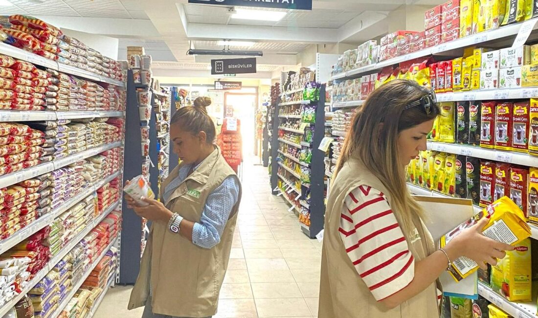 Afyonkarahisar'da, Tarım ve Orman Müdürlüğü ekiplerinin gıda satış noktalarında denetim