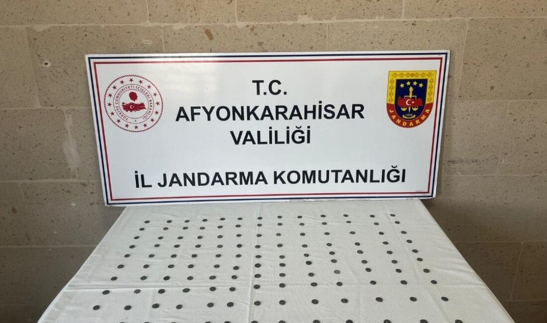 Afyonkarahisar'da Tarihi Eser Operasyonu: Ankara'dan Gelen Kaçakçı Yakayı Ele Verdi
