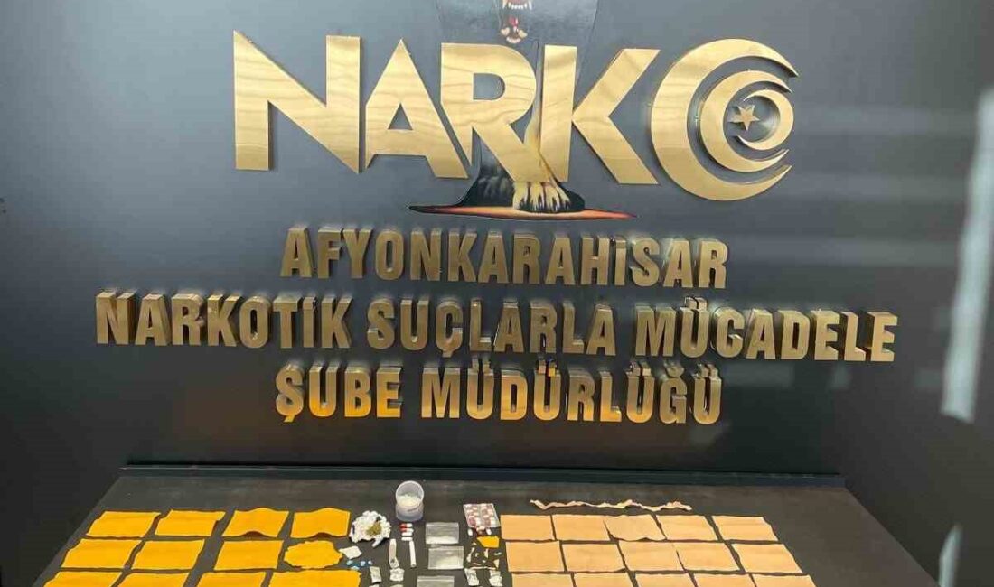 Afyonkarahisar’da polis tarafından torbacı diye tabir edilen uyuşturucu satıcılarına yönelik