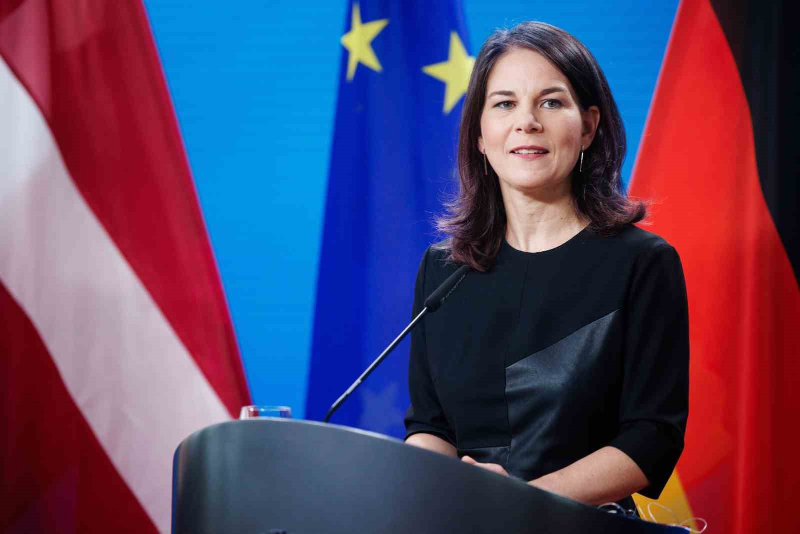 Almanya Dışişleri Bakanı Annalena Baerbock, Gazze Şeridi’nde ateşkese yönelik diplomatik