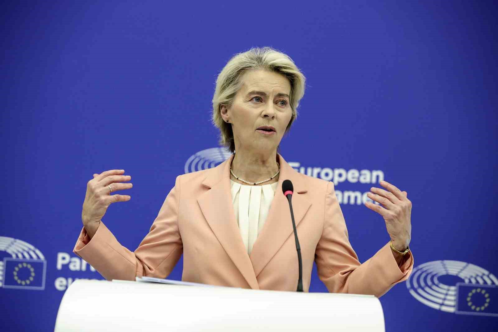 Avrupa Birliği (AB) Komisyonu Başkanı Ursula von der Leyen, Avrupa