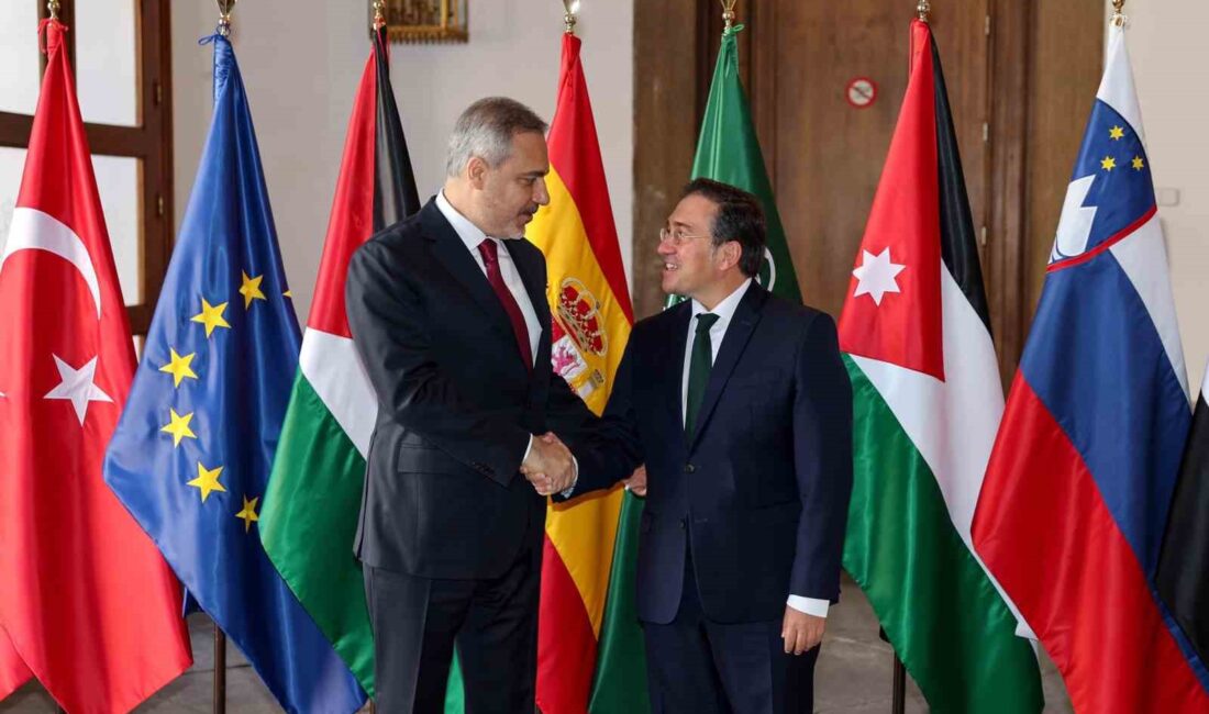 DIŞİŞLERİ BAKANI HAKAN FİDAN, MADRİD'DE İSPANYA DIŞİŞLERİ BAKANI JOSE MANUEL