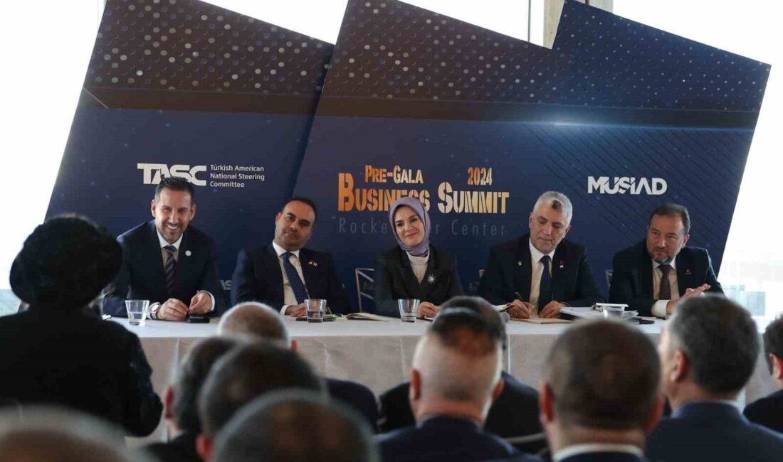Aile ve Sosyal Hizmetler Bakanı Mahinur Özdemir Göktaş, New York’ta