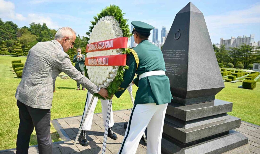 Ulaştırma ve Altyapı Bakanı Abdulkadir Uraloğlu, Güney Kore’nin Busan kentindeki