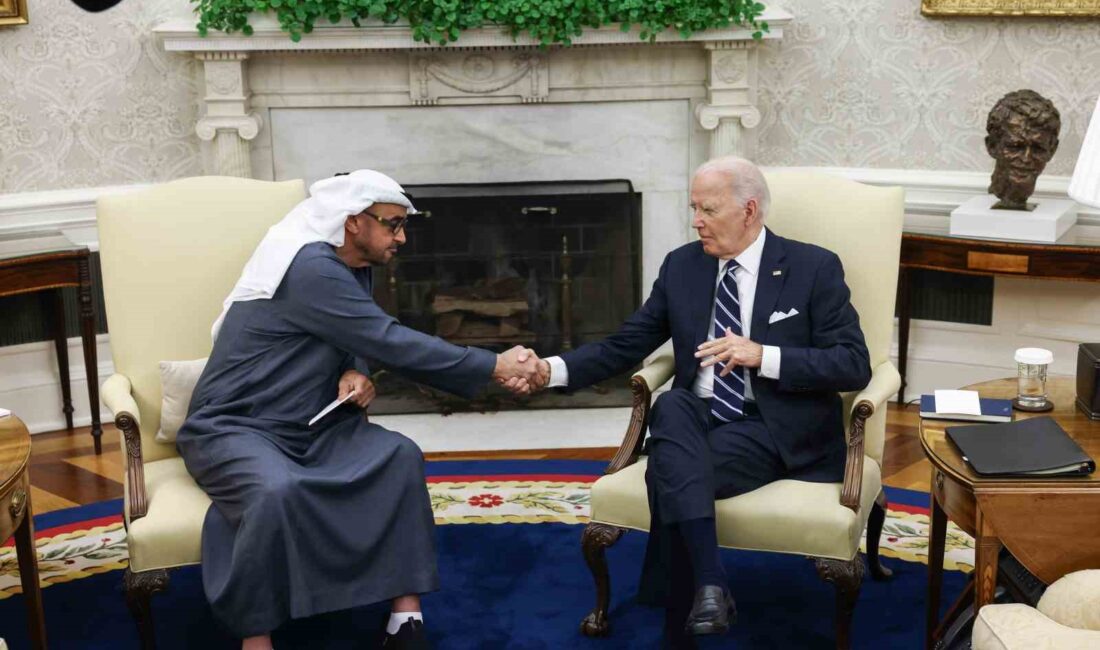 ABD Başkanı Joe Biden, Birleşik Arap Emirlikleri (BAE) Devlet Başkanı