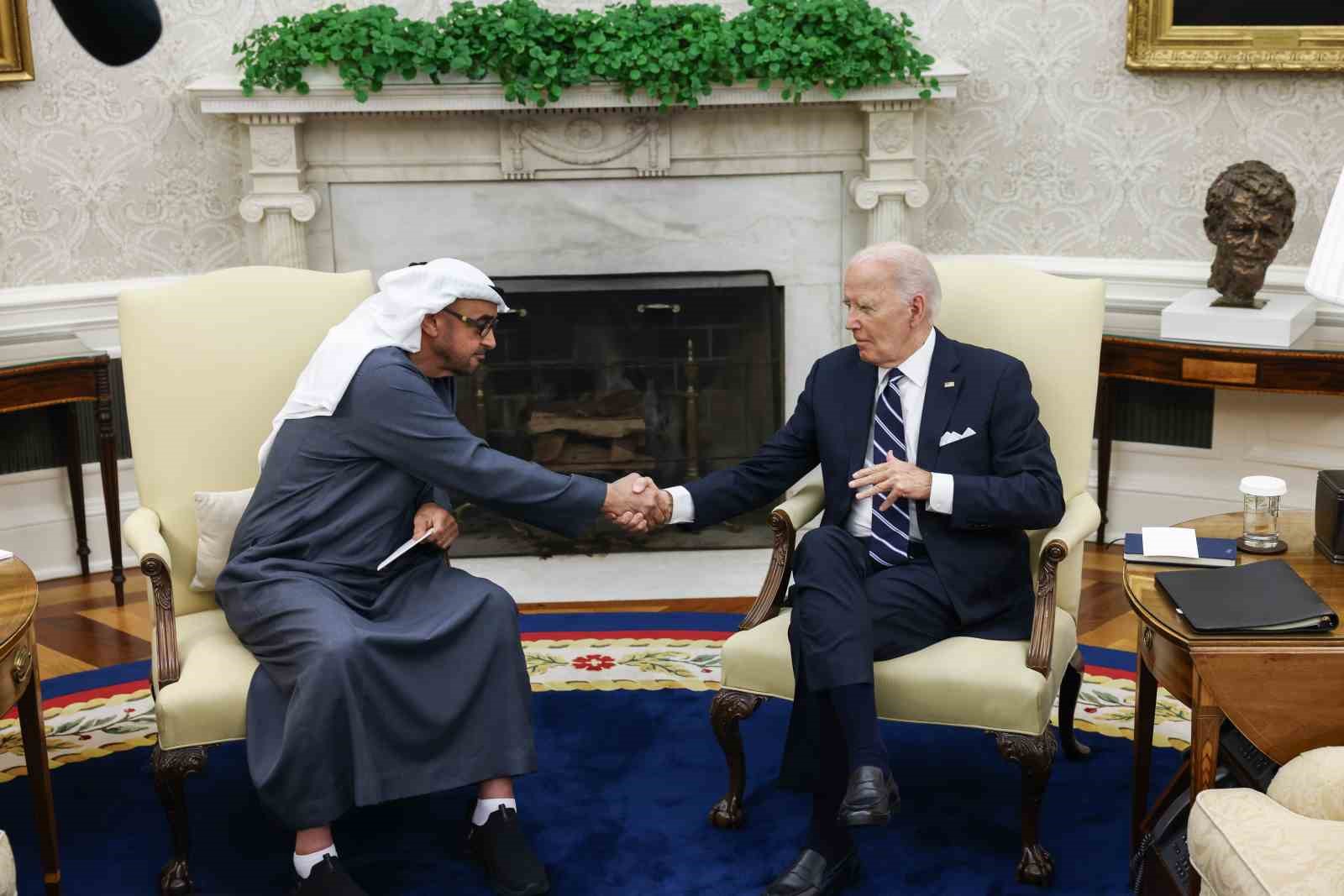 ABD Başkanı Joe Biden, Birleşik Arap Emirlikleri (BAE) Devlet Başkanı