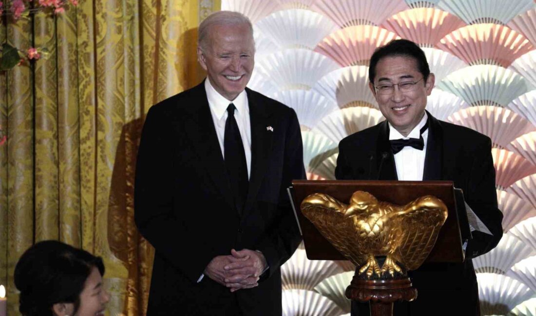 ABD Başkanı Joe Biden, Japonya Başbakanı Fumio Kishida ile başkent
