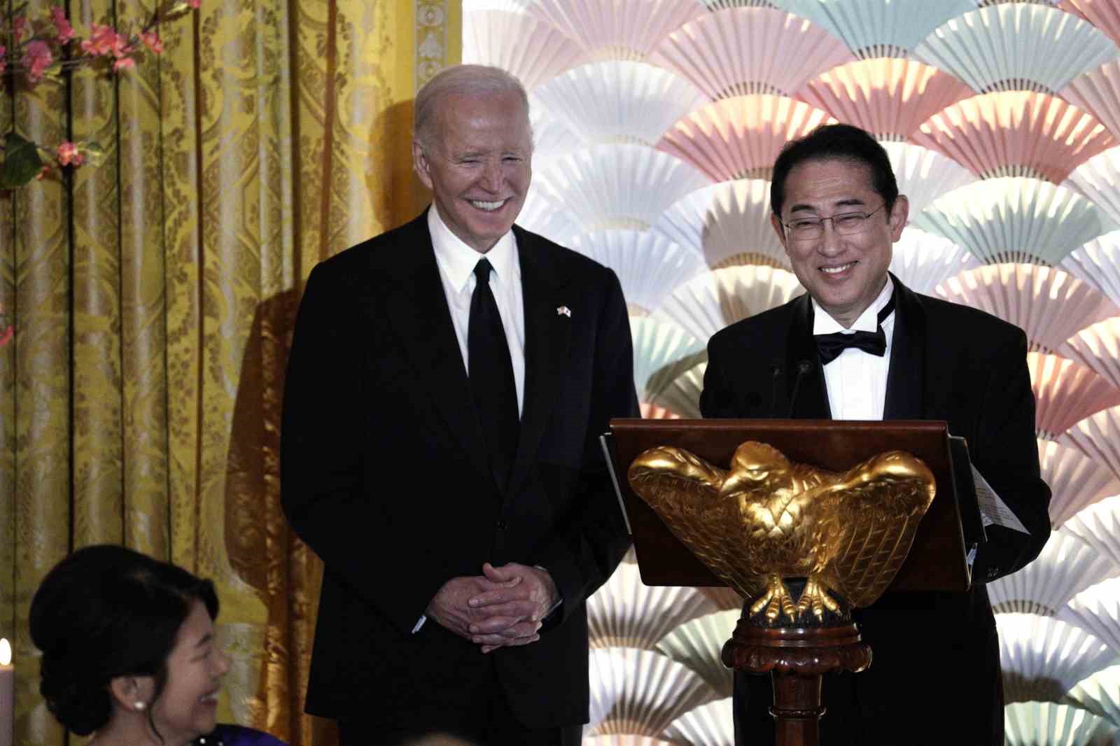 ABD Başkanı Joe Biden, Japonya Başbakanı Fumio Kishida ile başkent