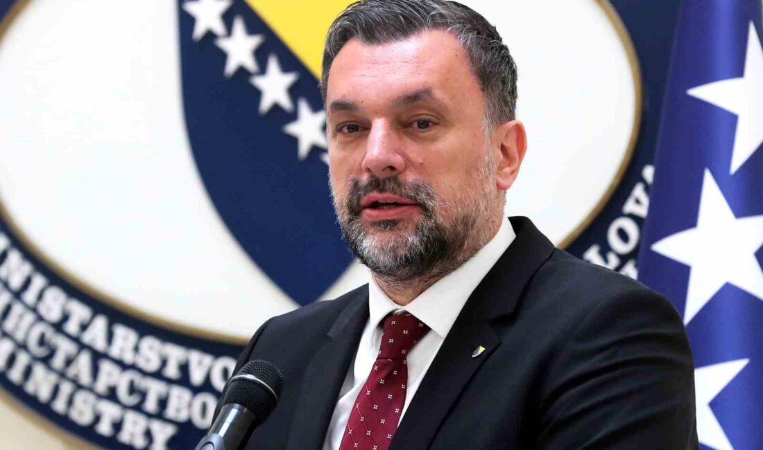 Bosna Hersek Dışişleri Bakanı Elmedin Konakovic, İsrail’in Gazze’deki sivilleri hedef