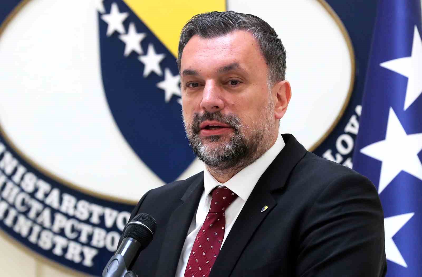 Bosna Hersek Dışişleri Bakanı Elmedin Konakovic, İsrail’in Gazze’deki sivilleri hedef