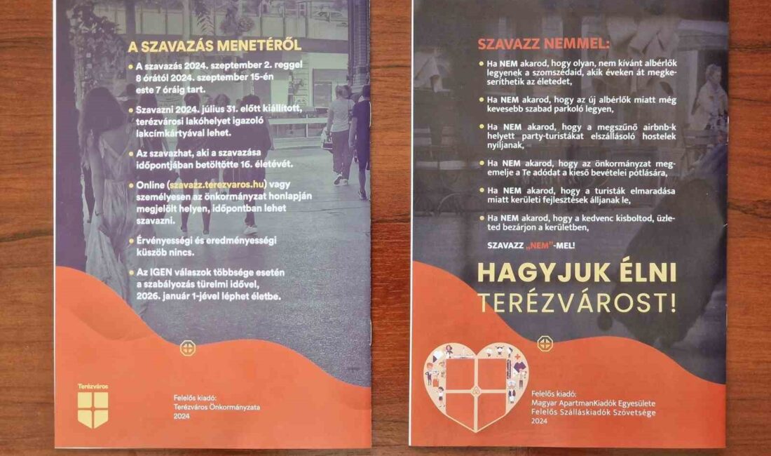 Macaristan’ın başkenti Budapeşte’nin turistik Terezvaros semti, konut fiyatlarını yükselttiği gerekçesiyle