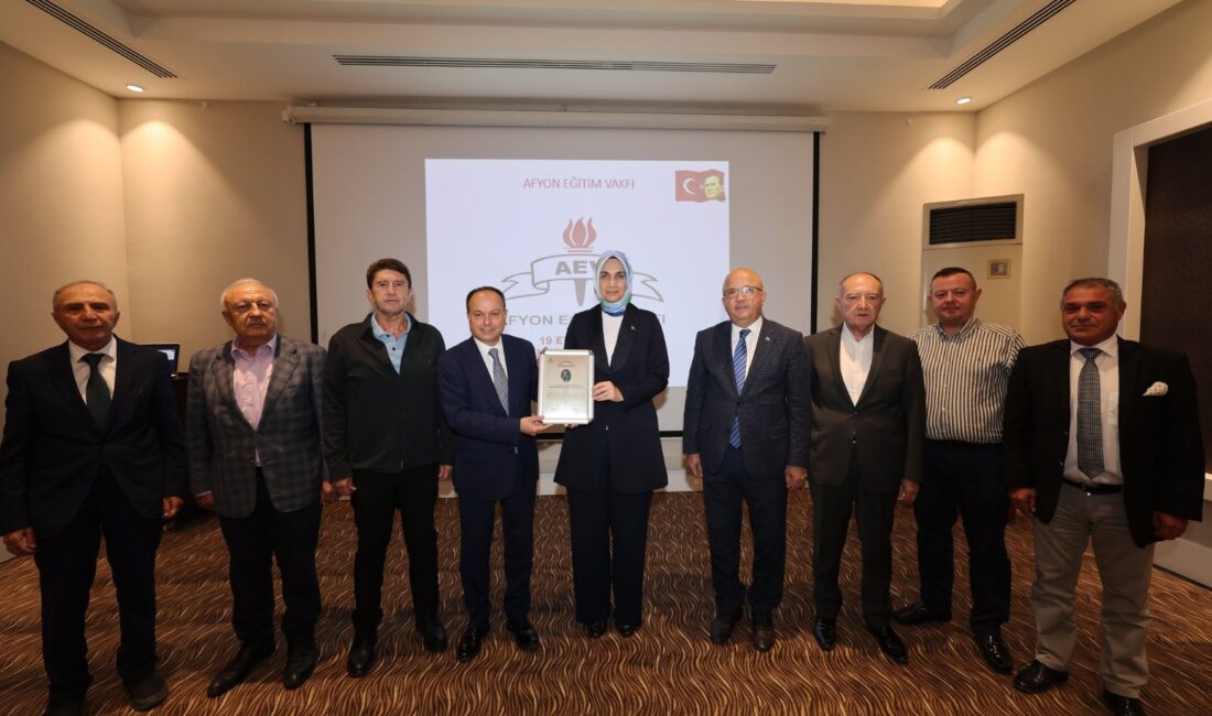   Afyon Eğitim Vakfı Yönetim Kurulu toplantısı, İkbal Termal Otelde