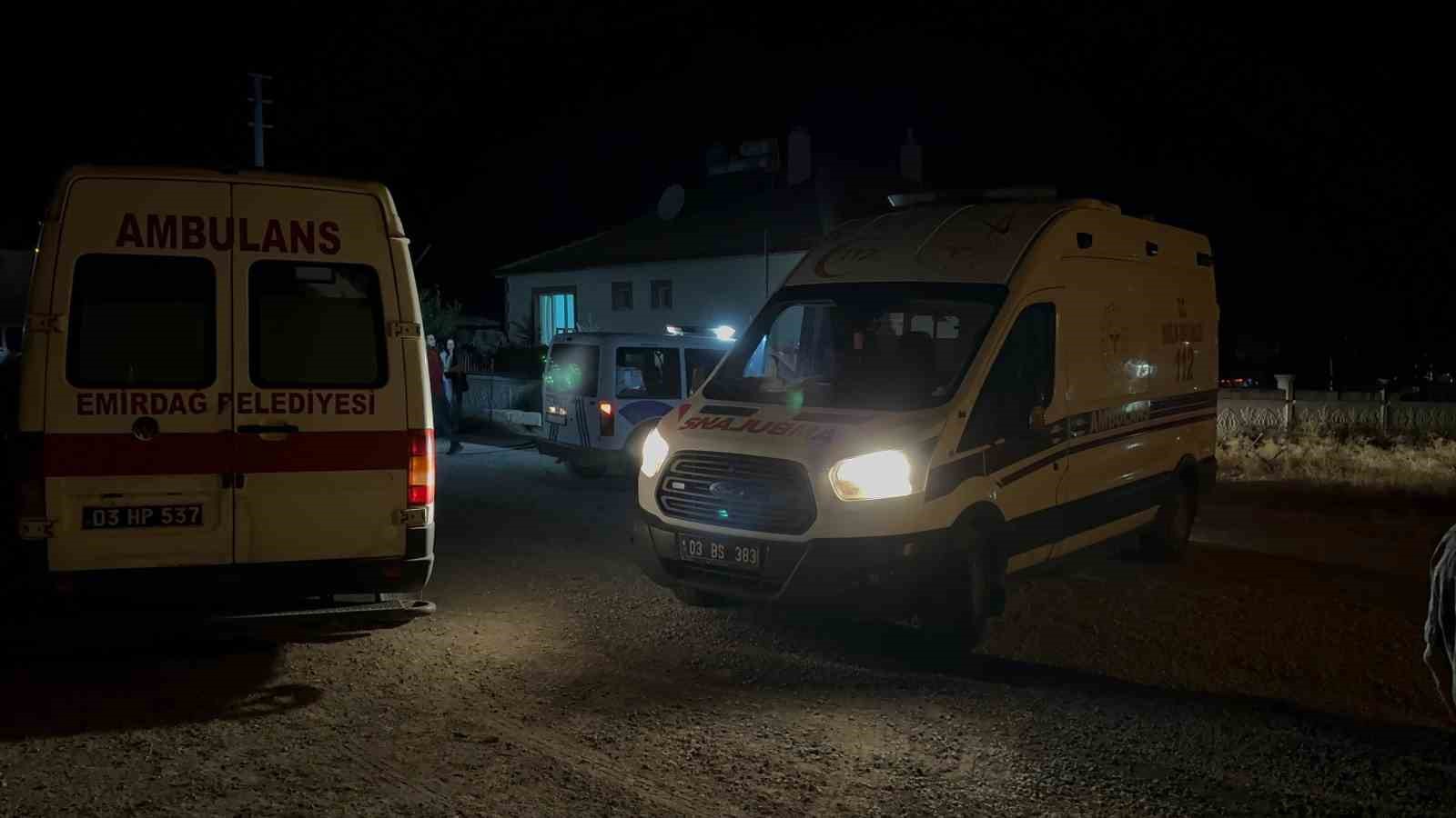 Afyonkarahisar’da cinnet getiren kocası tarafından vurulan kadın kaldırıldığı hastanede yaşamını