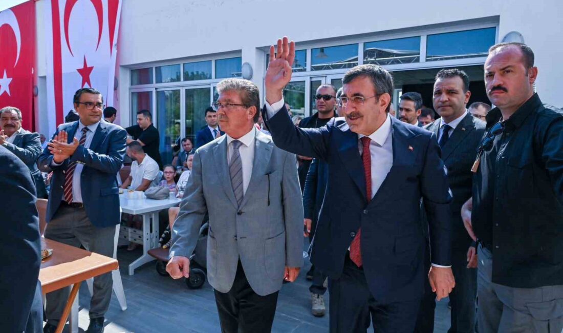 CUMHURBAŞKANI YARDIMCISI CEVDET YILMAZ, KKTC’DE KIBRIS TÜRKLERİYLE BİR ARAYA GELDİ.