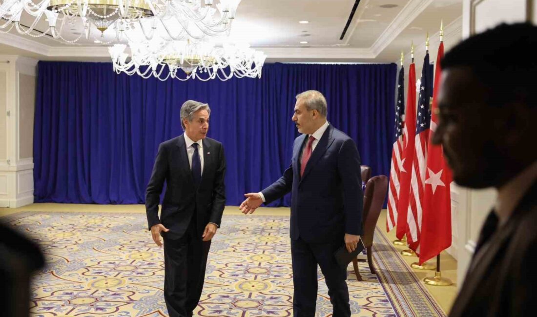 Dışişleri Bakanı Fidan, New York’ta ABD Dışişleri Bakanı Antony Blinken